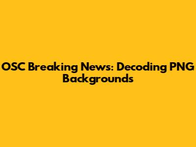 OSC Breaking News: Decoding PNG Backgrounds