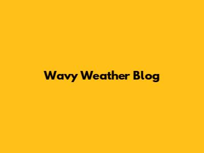Wavy Weather Blog