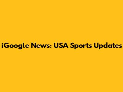 iGoogle News: USA Sports Updates